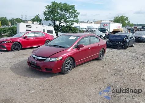 2011 Honda Civic Lx z USA, uszkodzony, nr VIN 2HGFA1F5XBH526099